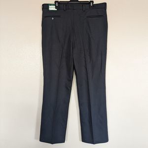 Vintage Haband Dress Pants Men’s 39x29 Gray Flat Front Slacks Made In USA